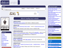 Tablet Screenshot of didcot.com